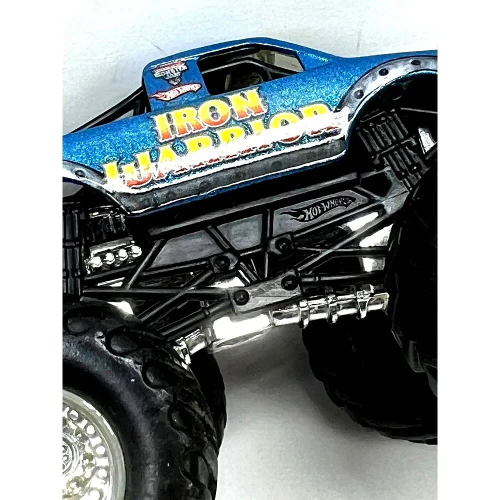 Monster Jam Diecast Monster Trucks - Scooby-Doo,  Dragon & Iron Warrior, Lot (3)